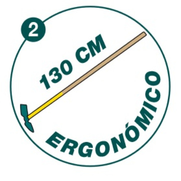 Azada sembradora forjada y horquilla empalme oval duopro 5