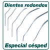 Escoba multiusos dientes redondos