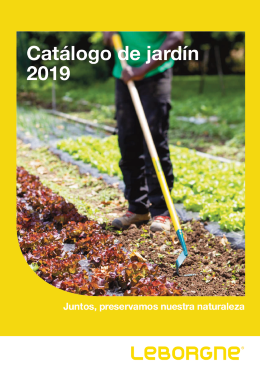 Catálogo de Jardín 2019