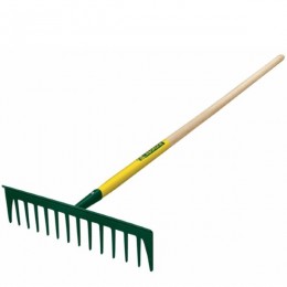 Rastrillo Batipro forjado dientes rectos